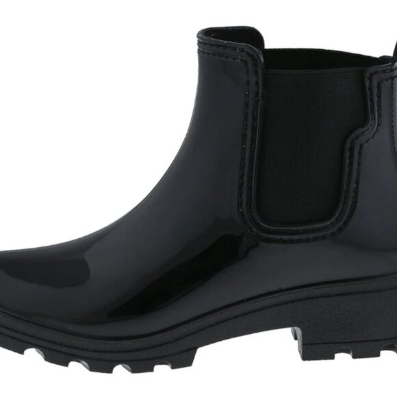 Ladies Jodhpur Rain Boot, Shiny, Capelli of New York,  Size:7 - Picture 3 of 4